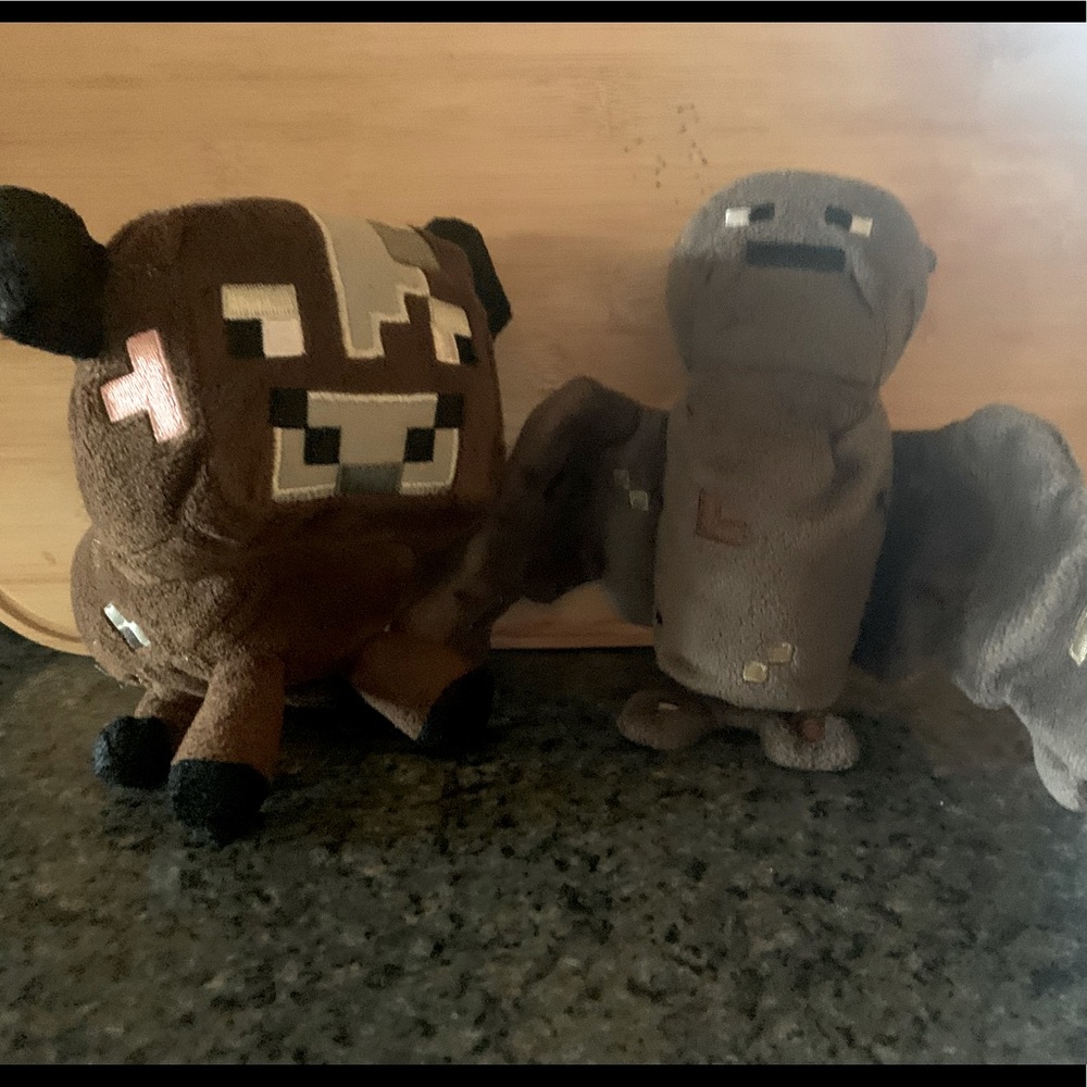 Minecraft stuffed toys